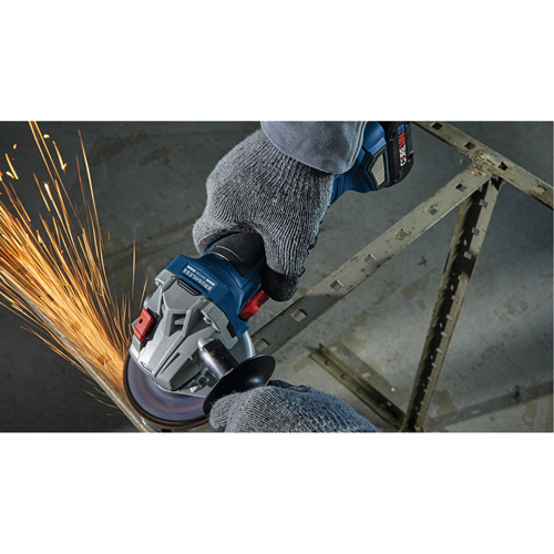 Brushless Angle Grinder with Slide Switch, 4-1/2" Wheel, 18 V Cintas