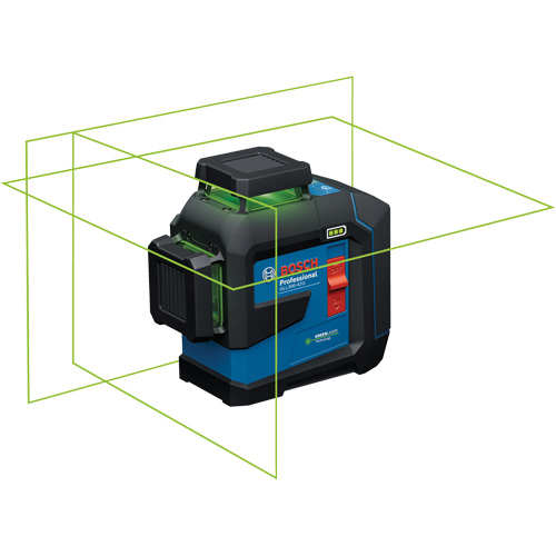 Laser dalignement/nivellement 360 &agrave; faisceau vert &agrave; trois points Cintas