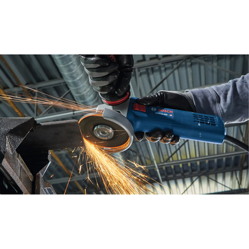 Ergonomic Angle Grinder, 4-1/2", 120 V, 10 A, 11000 RPM Cintas