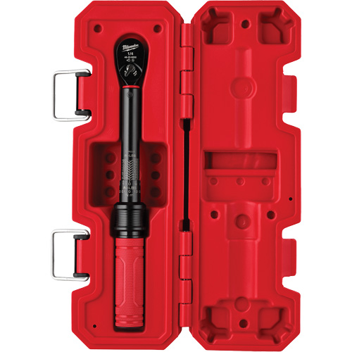 Torque Wrench, Click, 1/4" Square Drive, 4.5 - 22.6 N.m/40 - 200 in-lbs Cintas