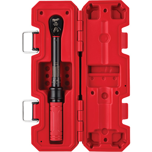 Cl&eacute; dynamom&eacute;trique, &agrave; cliquer, Entraînement 3/8" carr&eacute;, 5,6 - 28,2 Nm/50 - 250 lb-po Cintas