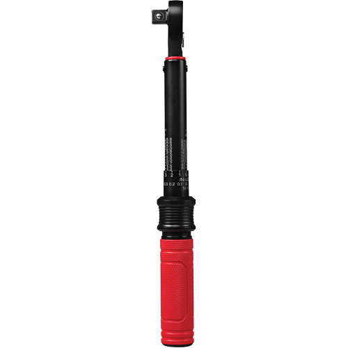 Cl&eacute; dynamom&eacute;trique, &agrave; cliquer, Entraînement 3/8" carr&eacute;, 5,6 - 28,2 Nm/50 - 250 lb-po Cintas