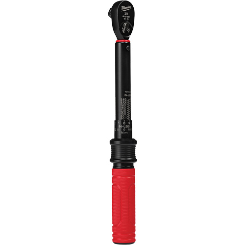 Cl&eacute; dynamom&eacute;trique, &agrave; cliquer, Entraînement 3/8" carr&eacute;, 5,6 - 28,2 Nm/50 - 250 lb-po Cintas