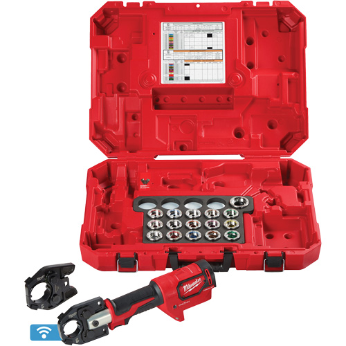 M18 FORCE LOGIC 600 MCM Cu Crimper with 750 MCM Expanded Jaw & Dies Cintas
