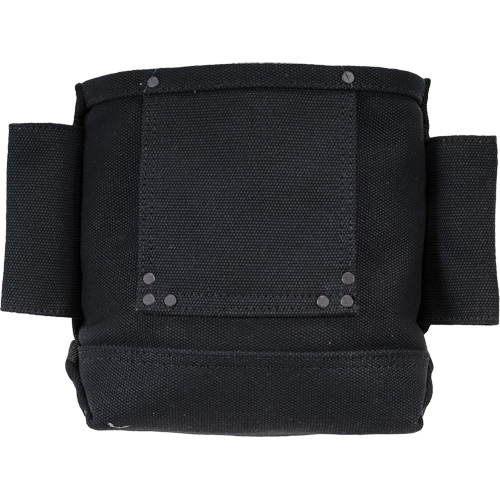 Sac Phantom pour &eacute;crous et boulons avec 2 manchons, Toile, 3 pochettes, Noir Cintas