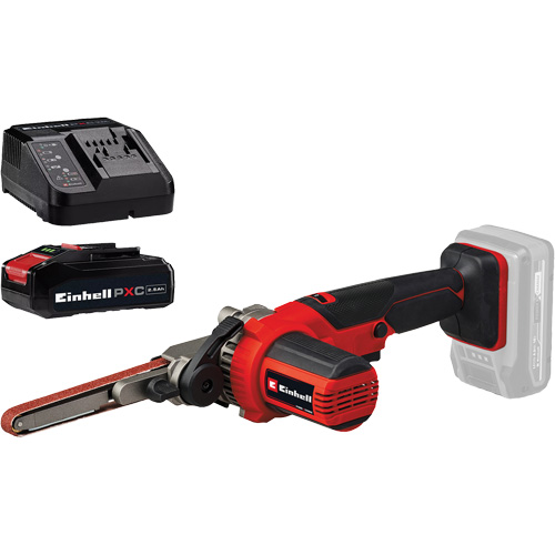 Cordless 18" File Belt Sander with 2.5Ah PXC Battery & Charger Starter Kit Cintas