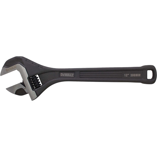 Cl&eacute; &agrave; molette enti&egrave;rement en acier, 12" lo, Noir/Ordinaire Cintas