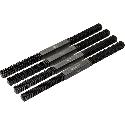 4-Piece Thread Restoring File Set, Square, 9" Cintas