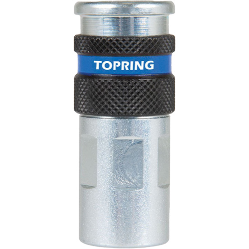 Raccord industriel rapide QUIKSILVER 2, Acier zingu&eacute;, 1/4", NPT femelle, 362 PSI Cintas