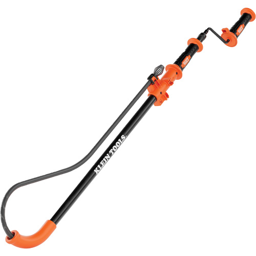 Steel Toilet Auger, Manual, 3' Cable Length, 1/2" Cable Diameter Cintas