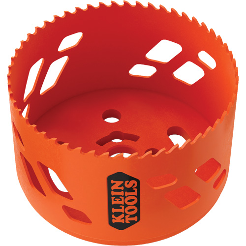 Hole Saw, 4", 2" Depth of Cut, Bi-Metal Cintas