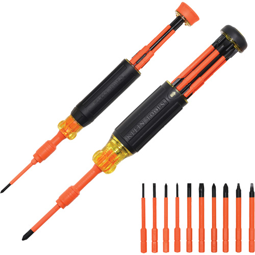10-in-2 Insulated Auto-Lock Screwdriver Set Cintas