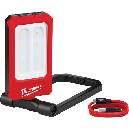 Baladeuse magn&eacute;tique rechargeable &agrave; profil bas, DEL, 100/250/500 lumens, Boîtier en Plastique/Aluminium Cintas