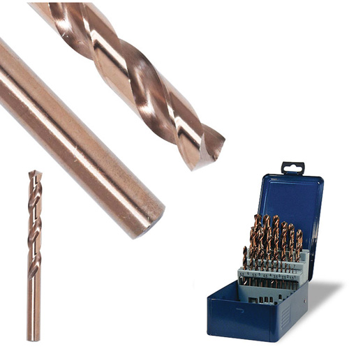 SST+ Jobbers Wire Gauge Drill Bit, High Speed Steel, #1, 3-11/16" L, 2-1/4" Flute, 135° Point Angle Cintas