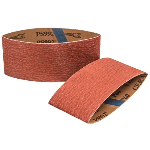 Bande en tissu pour tambour COOLCUT XX, 3-1/2" la x 15-1/2" lo, Zirconium, Grain 60 Cintas