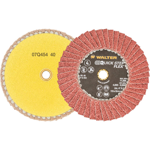Disc Blender, 4-1/2" x Type 29, 40 Grit, Aluminum Oxide Cintas