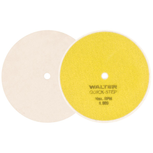 Disque de polissage QUICK-STEP, 6" dia. Cintas