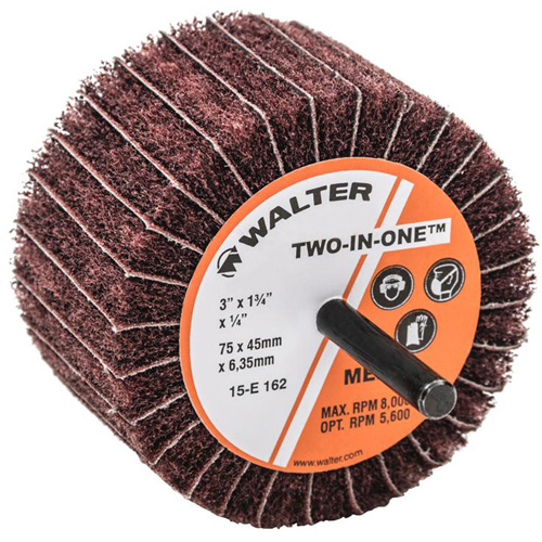 Meule &agrave; lamelles abrasives Two-In-One Cintas