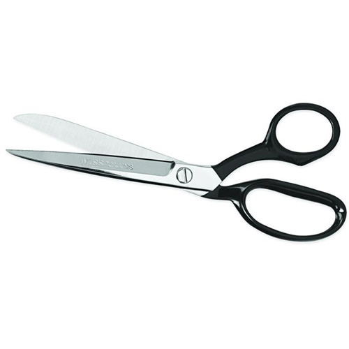 Industrial Dressmaker Shears, 3-3/4" Cut Length, Rings Handle Cintas
