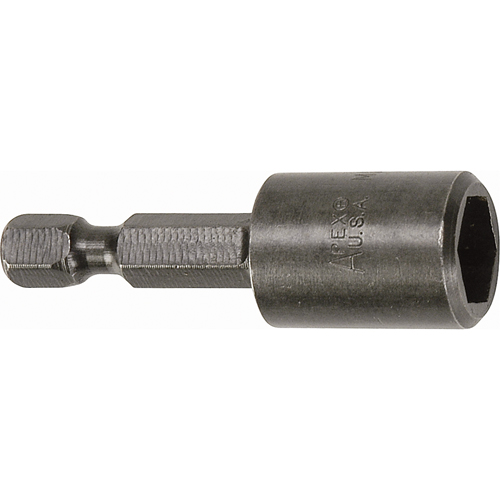 Tourne-&eacute;crou pour vis SAE de feuille m&eacute;tallique, Embout 5/16", Prise 1/4", 1-3/4" lo, Magn&eacute;tique Cintas