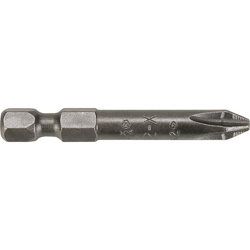 EMBOUTS &agrave; MANDRIN 1/4" PHILLIPS, ACR, Phillips, Embout #2, Prise 1/4", Longueur 3-1/2" Cintas