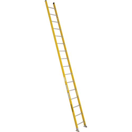 &eacute;chelles droites industrielles extra robustes (s&eacute;rie 5600), 16', Fibre de verre, 375 lb, CSA calibre 1AA Cintas