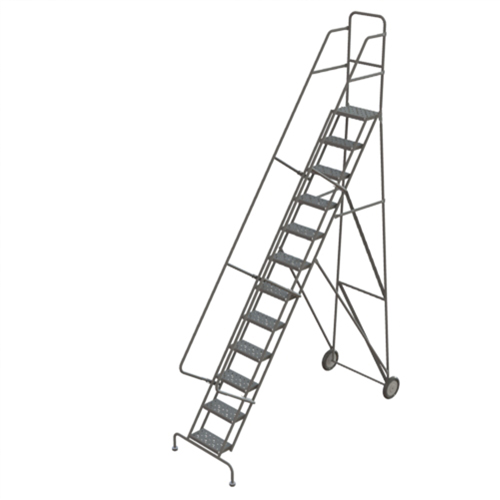 &eacute;chelles roulantes, 12 marches, Stri&eacute;, Hauteur 126" Cintas