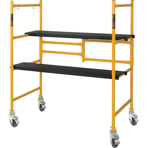 Ensemble de petit &eacute;chafaudage de base de 4' Jobsite Series, Cadre Acier, 41" p x 45-3/4" h Cintas