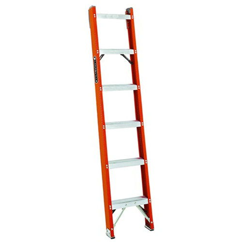FH1000 Series Industrial Heavy-Duty Shelf Ladders, 6', Fibreglass, 300 lbs., CSA Grade 1A Cintas