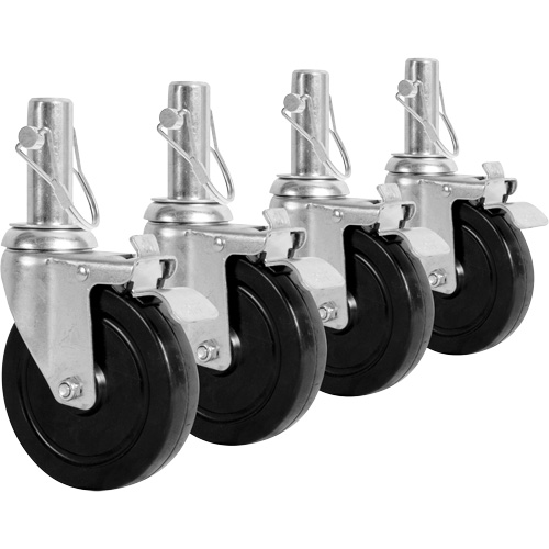 Set of Casters for Scaffolding Cintas