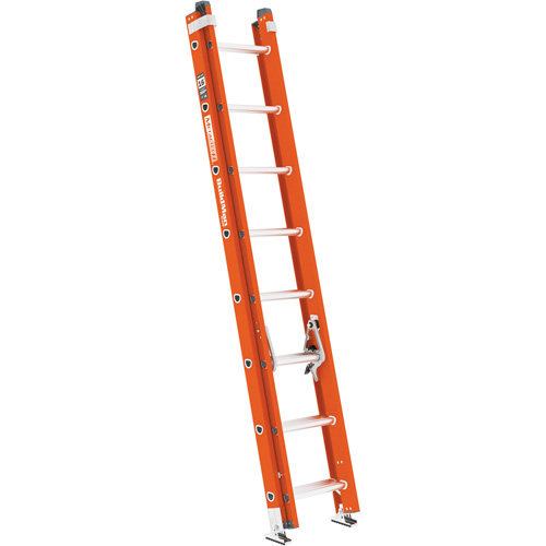 BuildMan&reg; Extension Ladder, 300 lbs. Cap., 16' H, Grade 1A Cintas