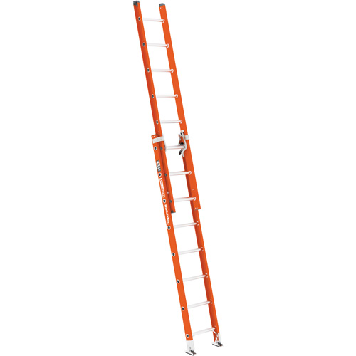 BuildMan&reg; Extension Ladder, 300 lbs. Cap., 16' H, Grade 1A Cintas