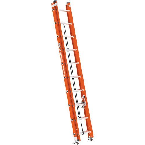 BuildMan&reg; Extension Ladder, 300 lbs. Cap., 20' H, Grade 1A Cintas
