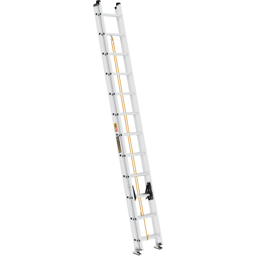 Jobsite Series Extension Ladder, 250 lbs. Cap., 24' H, Grade 1 Cintas