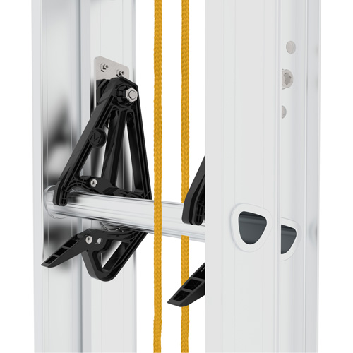 Jobsite Series Extension Ladder, 250 lbs. Cap., 24' H, Grade 1 Cintas