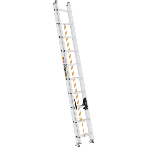 Jobsite Series Extension Ladder, 225 lbs. Cap., 20' H, Grade 2 Cintas