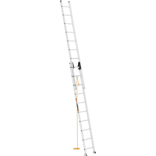 Jobsite Series Extension Ladder, 225 lbs. Cap., 20' H, Grade 2 Cintas