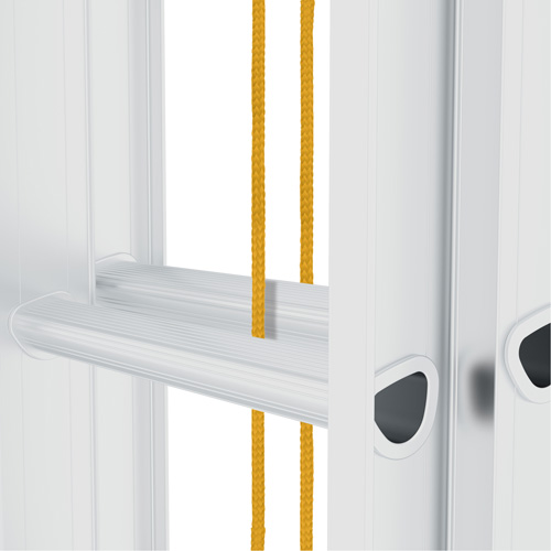 &eacute;chelle coulissante Jobsite Series, Cap 225 lb, 32' h, Calibre 2 Cintas