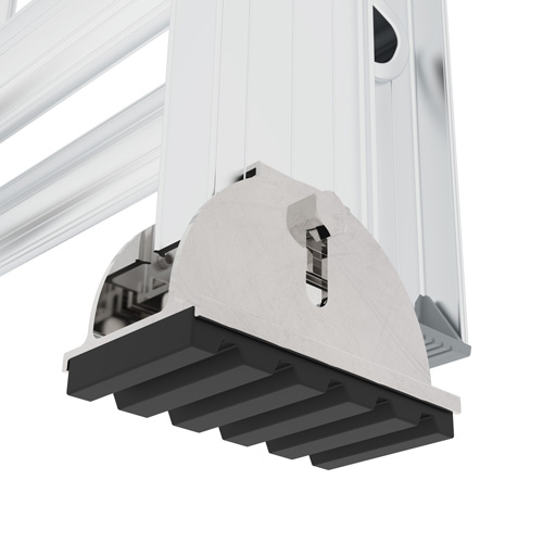 &eacute;chelle coulissante Jobsite Series, Cap 225 lb, 32' h, Calibre 2 Cintas