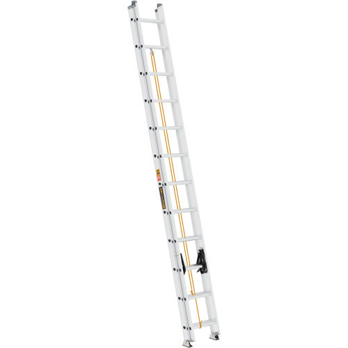 Jobsite Series Extension Ladder, 225 lbs. Cap., 24' H, Grade 2 Cintas