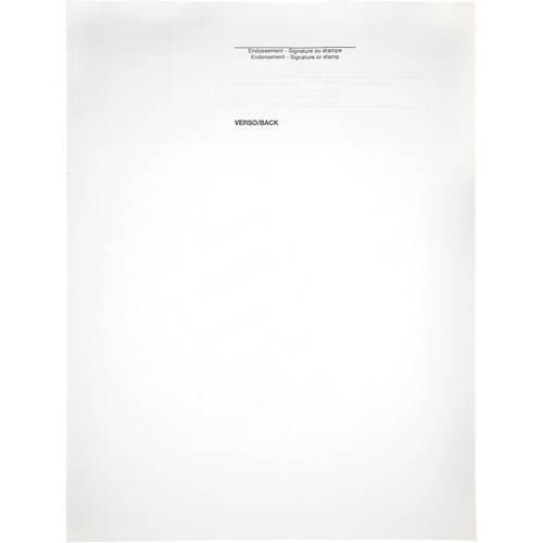 Cheque Paper Cintas