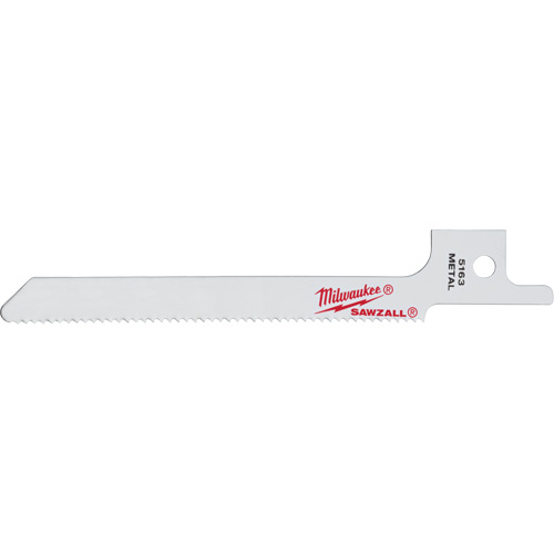 Lame de scie alternative Sawzall, Bim&eacute;tal, 18 Dents par pouce, 3-5/8" lo x 5/16" la Cintas