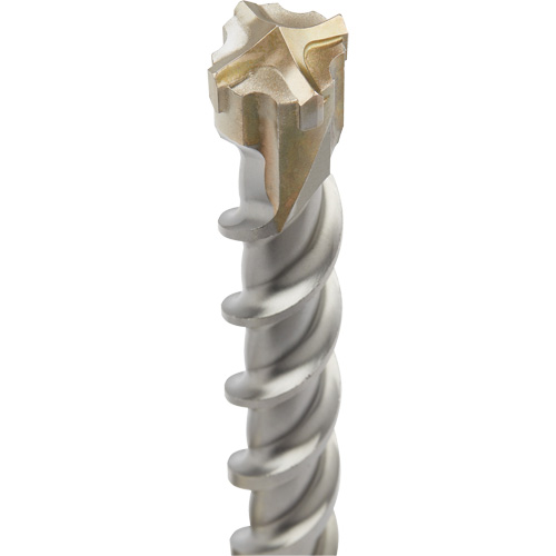 M&egrave;che de perceuse &agrave; percussion &agrave; quatre cannelures SDS-Plus MX4 , 1", Tige SDS-Plus, Carbure Cintas