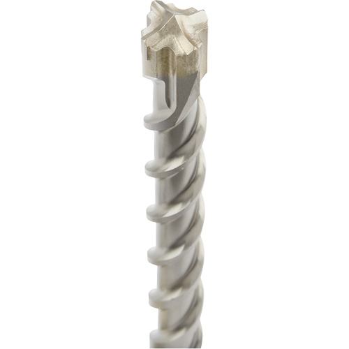 MX4 4-Cutter SDS-Plus Rotary Hammer Drill Bit, 1", SDS-Plus Shank, Carbide Cintas