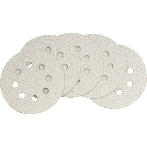 Random Orbit Sander Abrasive Sandpaper - 50-Pack, 5" Dia., 60 Grit Cintas