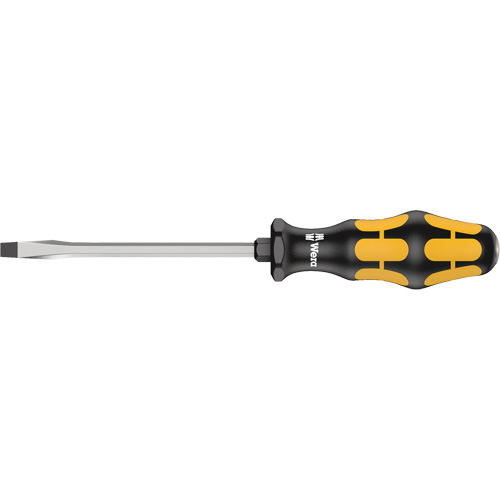 Slotted Demolition Screwdriver, 5/16", 10-3/16" L, Plastic Handle Cintas