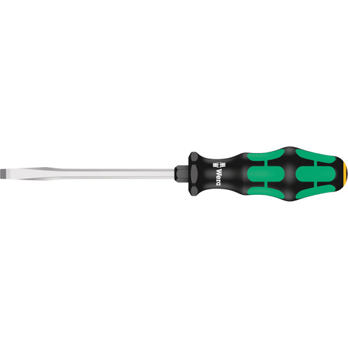 Slotted Screwdriver, 1.2 mm, 5-1/8" L, Plastic Handle Cintas