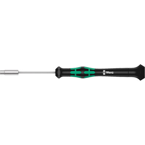 Micro-tournevis pour embouts, 9/64" prise, 6-3/16" lo, Non magn&eacute;tique Cintas