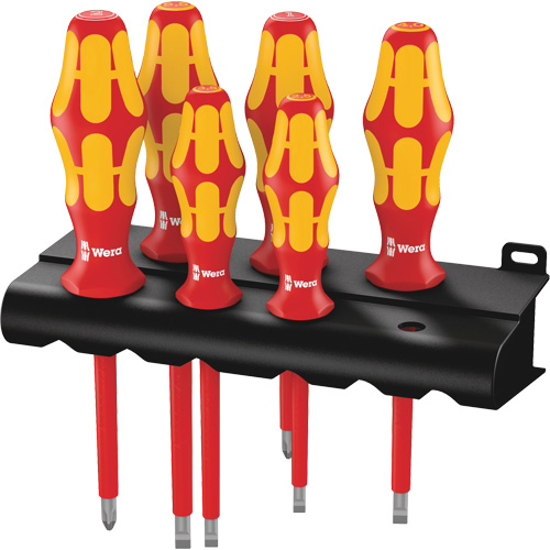 Insulated Screwdriver Set, 1000 V, 6 Pcs Cintas