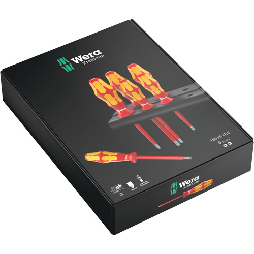 Insulated Screwdriver Set, 1000 V, 6 Pcs Cintas